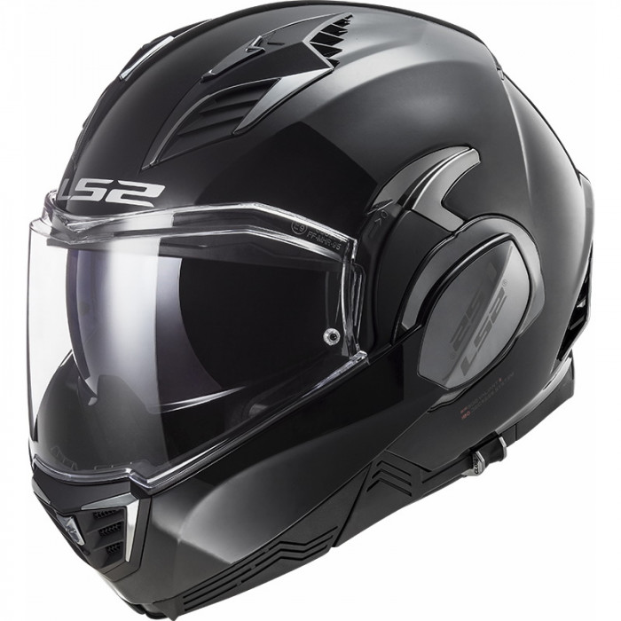 Мотошлем LS2 FF900 VALIANT II SOLID, черный, размер XS