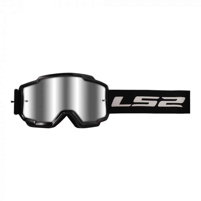 Очки кроссовые LS2 CHARGER Goggle с прозрачной линзой, черный