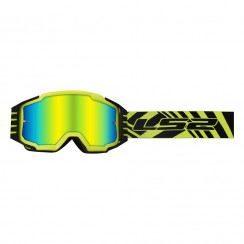 Очки кроссовые LS2 CHARGER PRO Goggle с хамелеон линзой, желтый