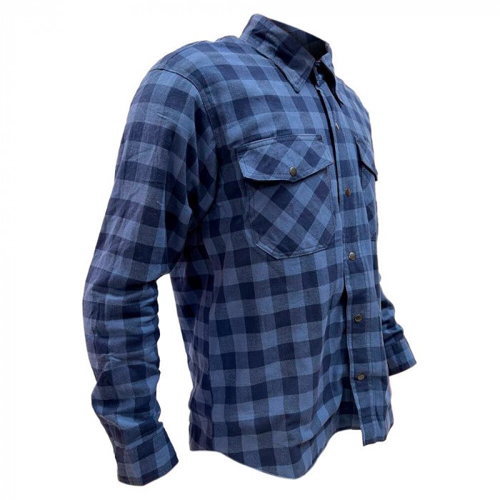 Моторубашка мужская MCP Axe Half Kevlar, синий, размер XL