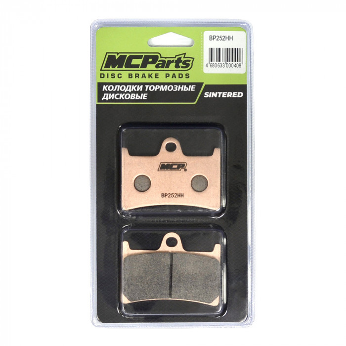 Тормозные колодки MCP аналог FA252HH (SINTERED)