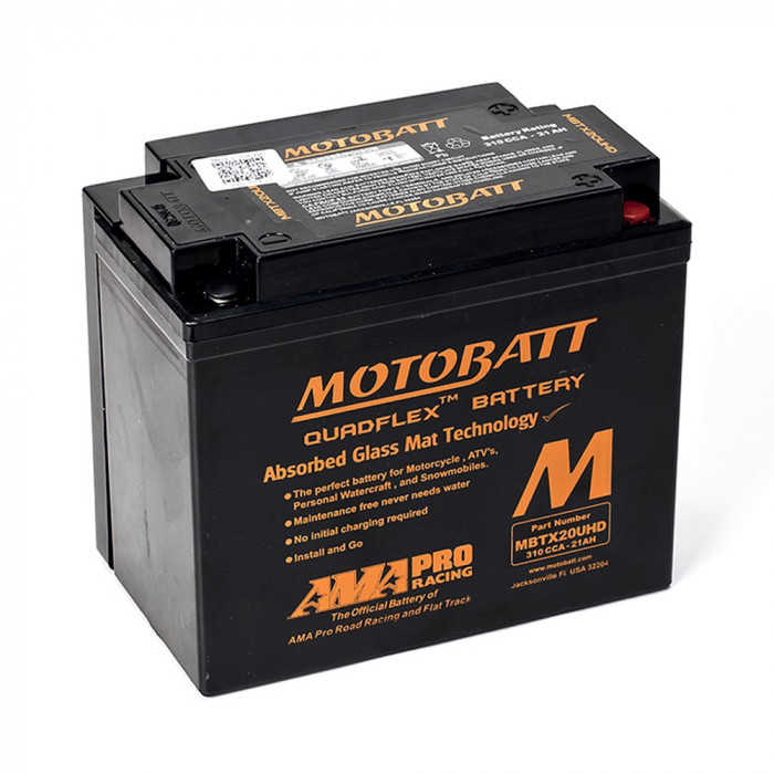 Аккумулятор Motobatt YTX20L-BS, GYZ20HL, GYZ20L, YTX20HL-BS