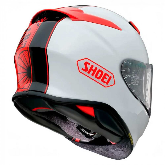 Мотошлем SHOEI NXR 2 BEAUT, красно-бело-черный, размер XL