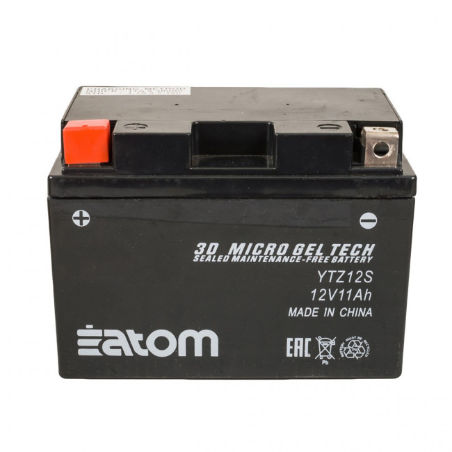 Мото аккумулятор YTZ12S GEL гелевый