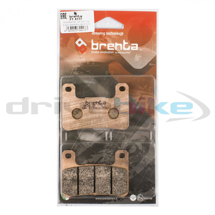 Тормозные колодки Brenta FT 4117 Sintered