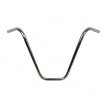 [EMGO] Руль универсальный стальной 18“ Ape Hanger, цвет Хром