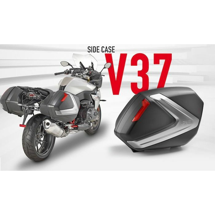 Кофры боковые MONOKEY SIDE 37 л. GIVI V37N для крепежей PLX