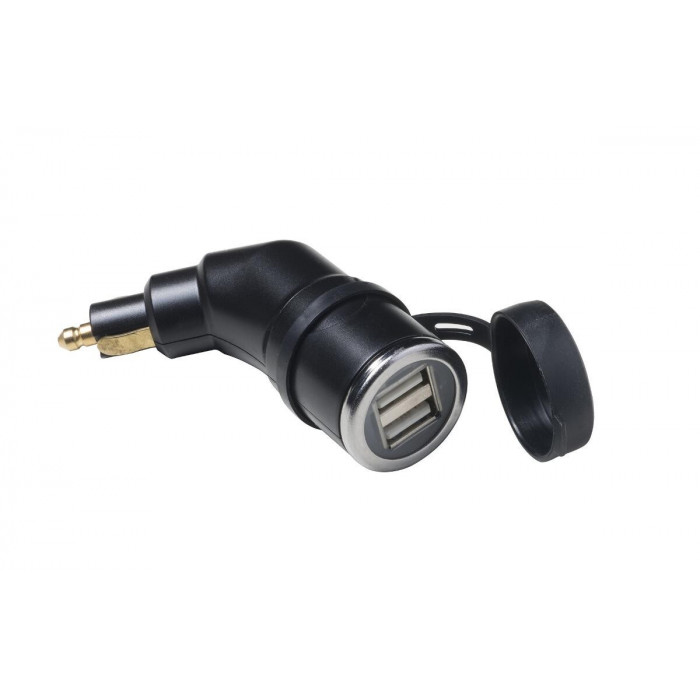 Адаптер-переходник в прикуриватель с Interphone DIN коннектором на 2 USB