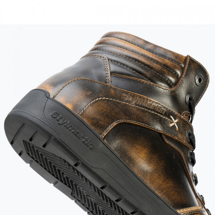 Мотокеды Stylmartin IRON WP BRONZE, цвет Коричневый, Размер 37