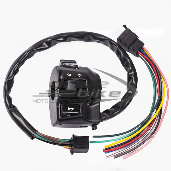 Пульт управления рулевой Universal Turn Signal левый, цвет Черный