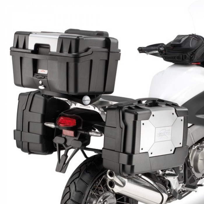 Крепеж боковых кофров KAPPA KLR1110 для HONDA Crosstourer 1200 (2012-2019), цвет Черный