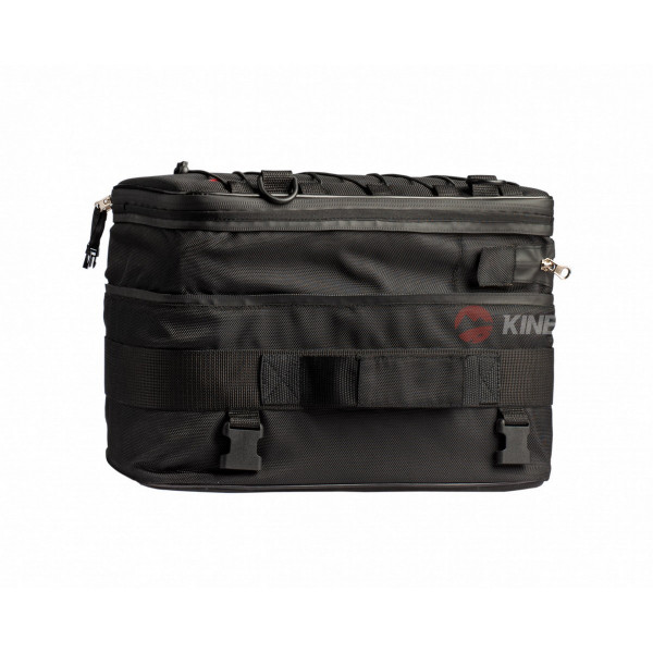 Сумка универсальная на центральный кофр Kinetic FUN мотоцикла, 12-17 л текстиль, цвет Черный