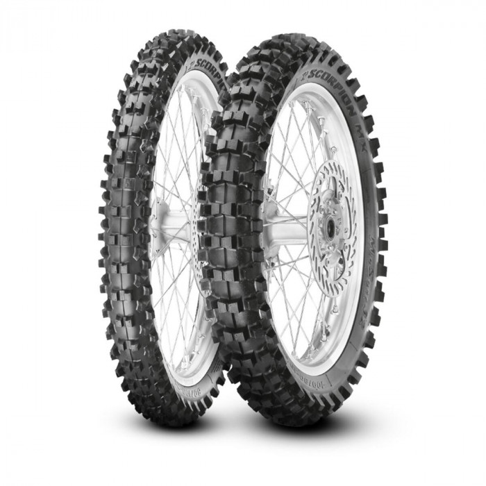 Мотошина задняя Pirelli Scorpion MX Mid Soft 32 110/90R19 62M TT