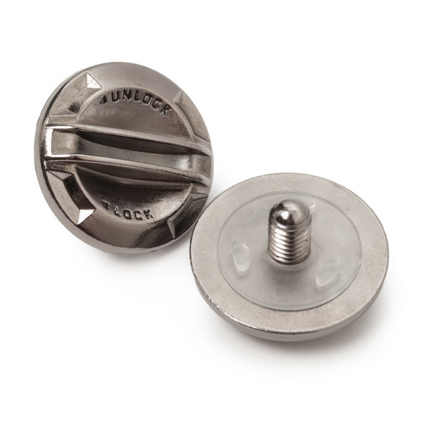 Комплект болтов и шайб крепления козырька и визора ADX-2, цвет Серебристый