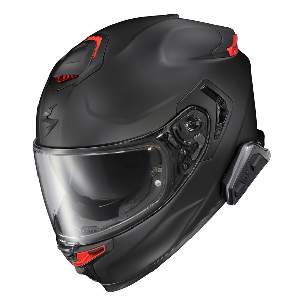 Bluetooth мотогарнитура LINK-1 Single, цвет Серебристый