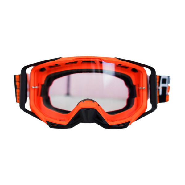 Кроссовые очки (маска) Starks EF56 101 RPM, цвет Оранжевый/Черный