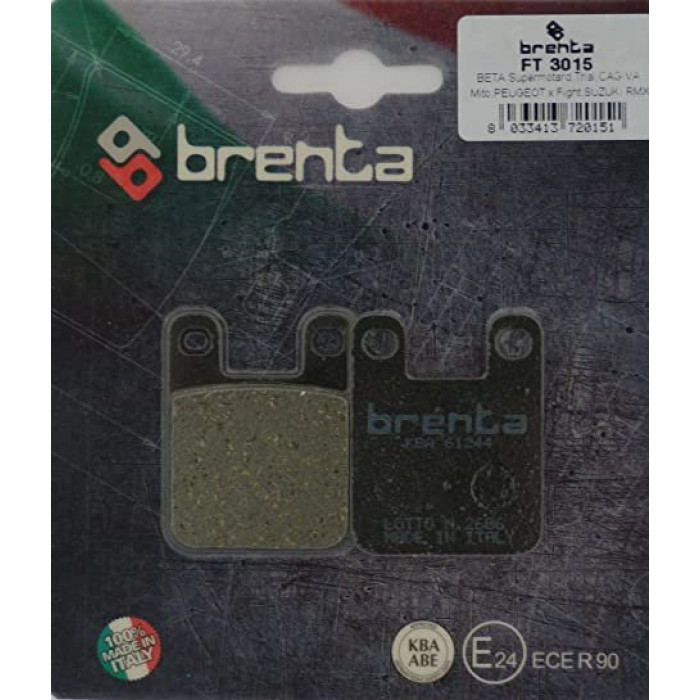 Тормозные колодки Brenta FT 3015 Organic