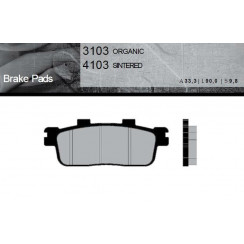 Тормозные колодки Brenta FT 3103 Organic