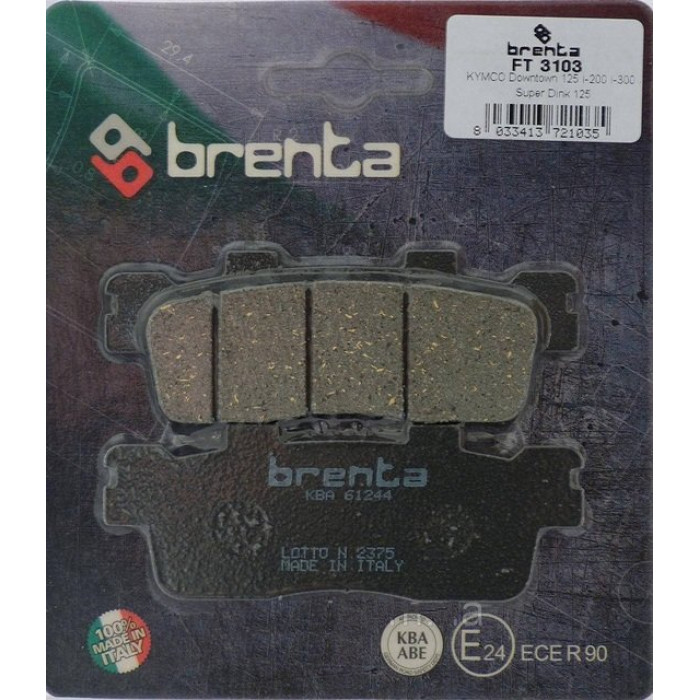 Тормозные колодки Brenta FT 3103 Organic
