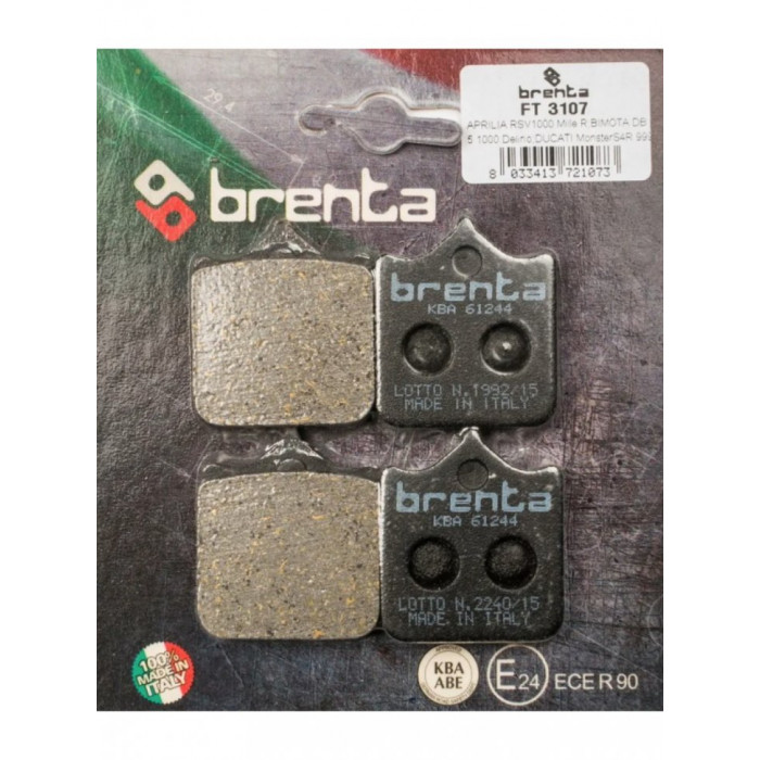 Тормозные колодки Brenta FT 3107 Organic