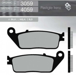 Тормозные колодки Brenta FT 4059 Sintered