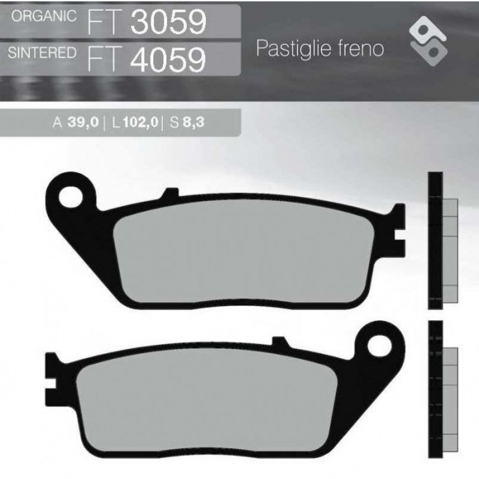 Тормозные колодки Brenta FT 4059 Sintered