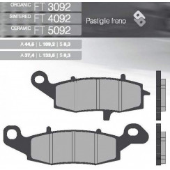 Тормозные колодки Brenta FT 4092 Sintered