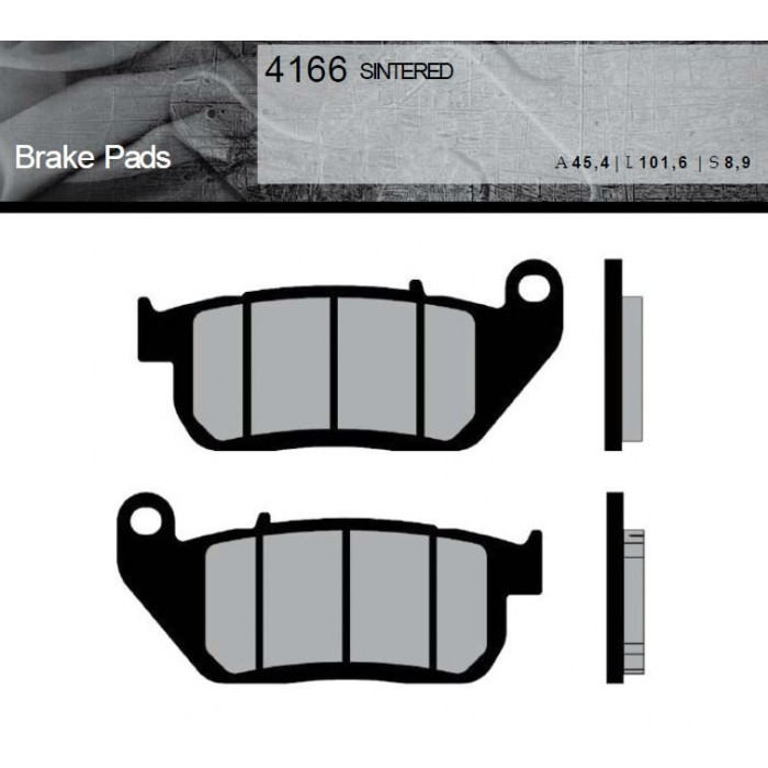 Тормозные колодки Brenta FT 4166 Sintered