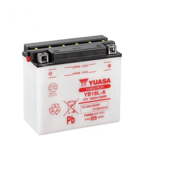 Мото аккумулятор YUASA YB18L-A