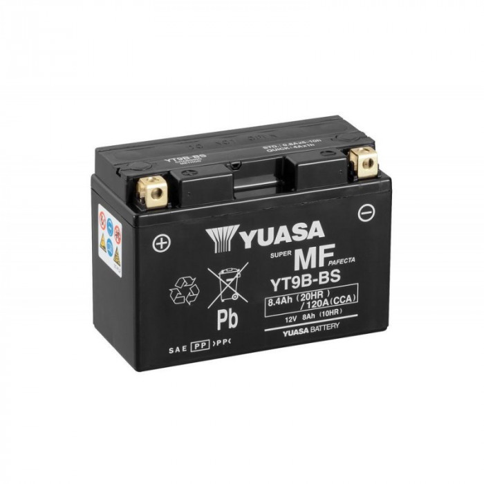 Мото аккумулятор YUASA YT9B-BS