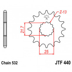 Звезда цепного привода JT JTF440.14