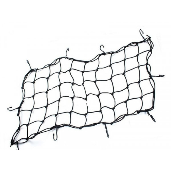 Багажная сетка EMGO 38x76 см, 6 крючков, цвет Черный