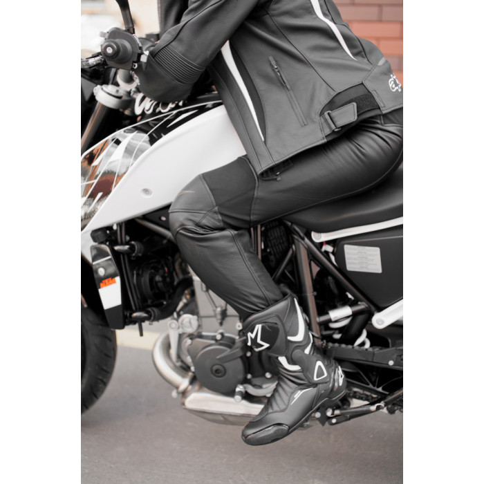 Мотоботы Alpinestars STELLA SMX 6 V2, черно-розово-белый, размер 40