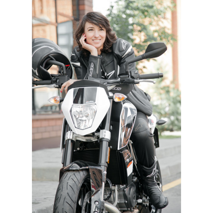 Мотоботы Alpinestars STELLA SMX 6 V2, черно-розово-белый, размер 40
