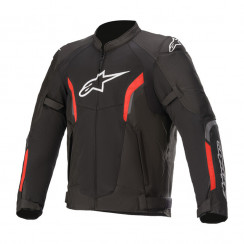 Мотокуртка Alpinestars AST V2 AIR JACKET, черно-красный, размер S