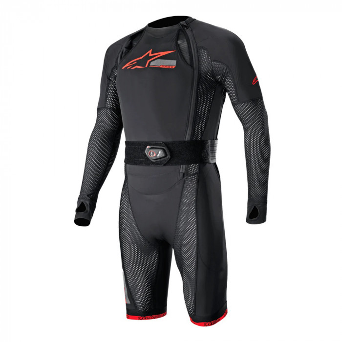 Мотозащита Alpinestars TECH-AIR 10 SYSTEM, черно-красный, размер M
