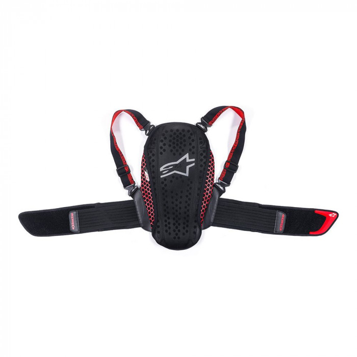 Мотозащита спины Alpinestars NUCLEON KR-Y, черно-красный, размер 13