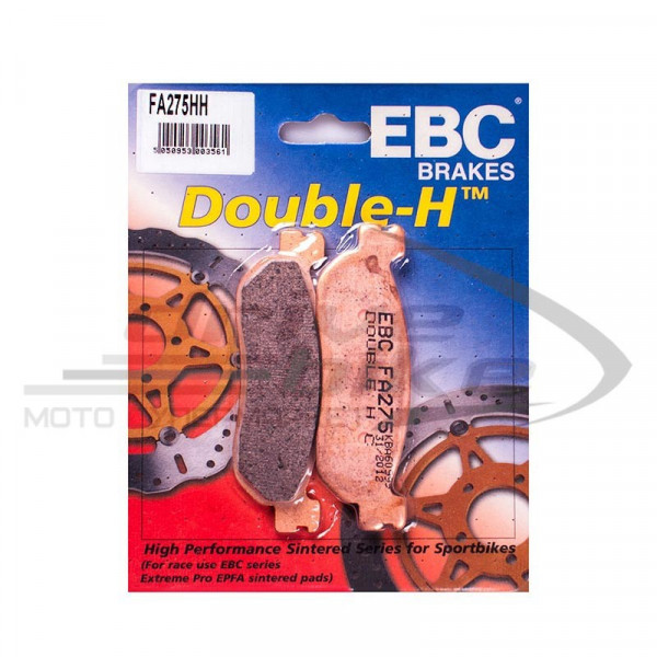 Тормозные колодки FA275HH DOUBLE H Sintered