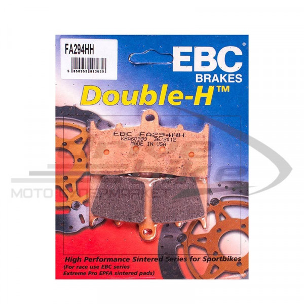 Тормозные колодки FA294HH DOUBLE H Sintered