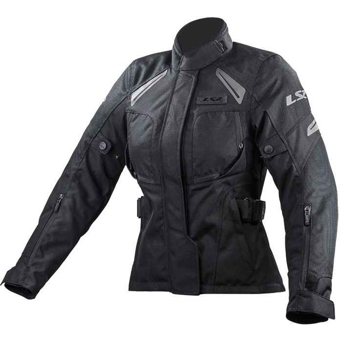Мотокуртка женская LS2 PHASE LADY JACKET, черный, размер XL