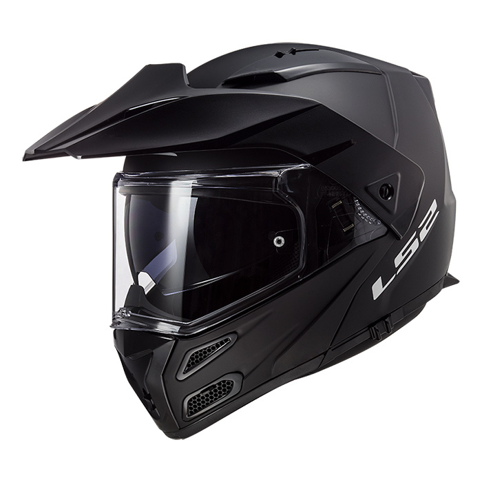 Мотошлем LS2 FF324 METRO EVO solid, черный матовый, размер XS