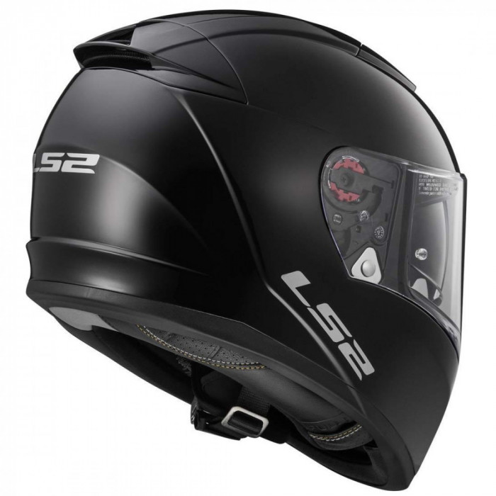 Мотошлем LS2 FF390 BREAKER SOLID, черный, размер XS