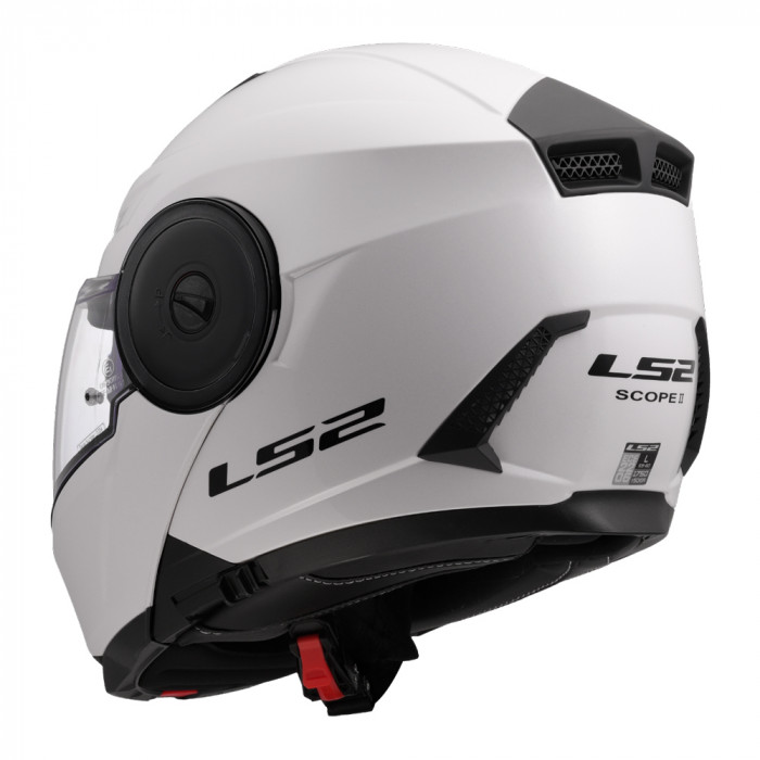 Мотошлем LS2 FF902 SCOPE II Solid, белый, размер XS