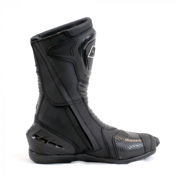 Мотоботы MCP MACON Leather, черный, размер 40