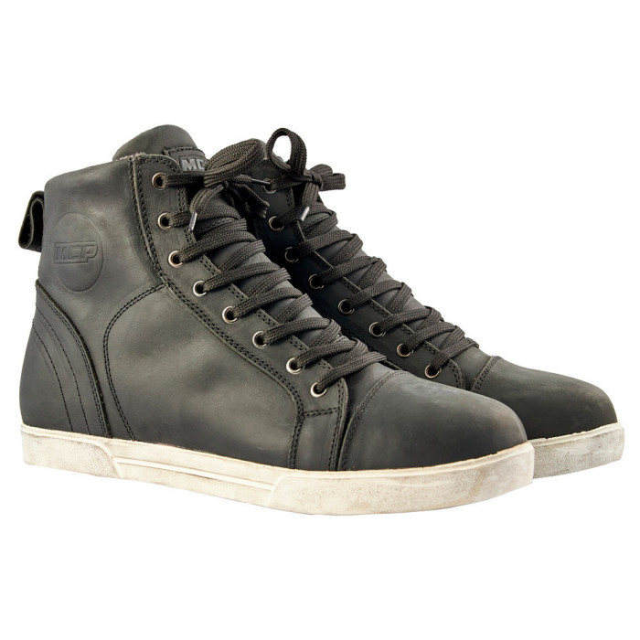 Мотоботы MCP Poco Leather, черный, размер 36