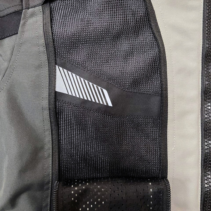 Мотокуртка мужская MCP Radiator Men Jacket, темно-серый-черно-красный, размер M