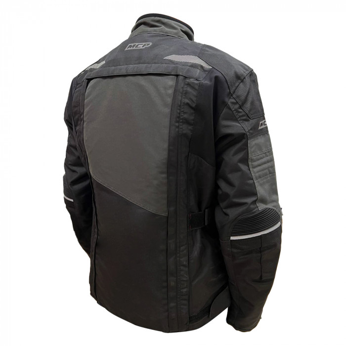 Мотокуртка мужская MCP Radiator Men Jacket, черно-темно-серый, размер S