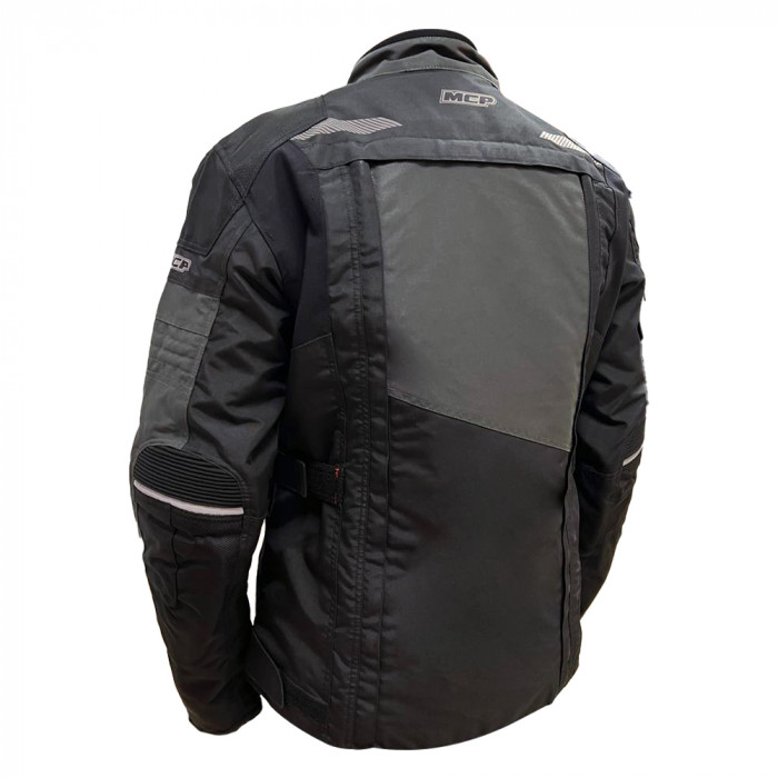 Мотокуртка мужская MCP Radiator Men Jacket, черно-темно-серый, размер S