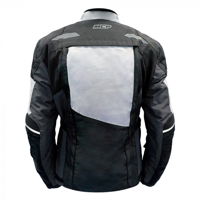 Мотокуртка мужская MCP Radiator Men Jacket, темно-серый-черно-красный, размер M