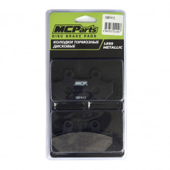 Тормозные колодки MCP аналог SFA412 (LESS METALLIC)